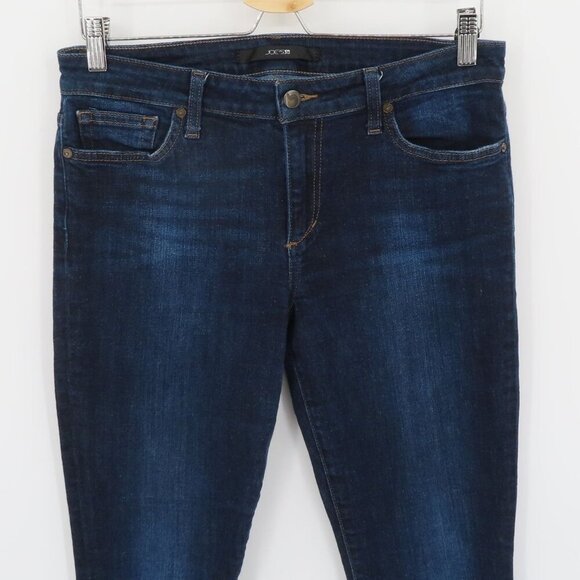 Joes Jeans Women 30 Katya Skinny Ankle Dark Blue Denim Jeans Cotton Blend Pocket - Picture 2 of 11